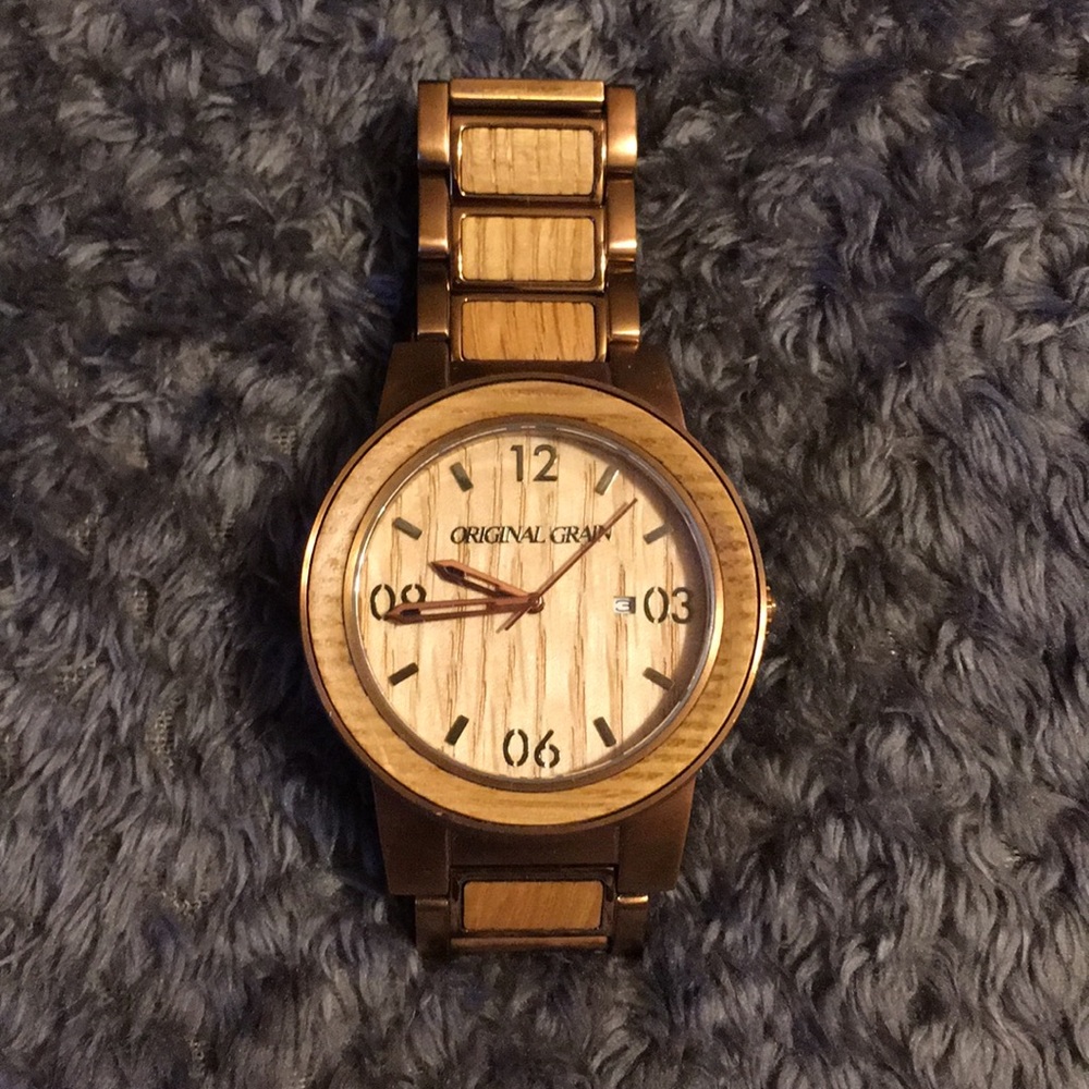 Original grain men’s watch